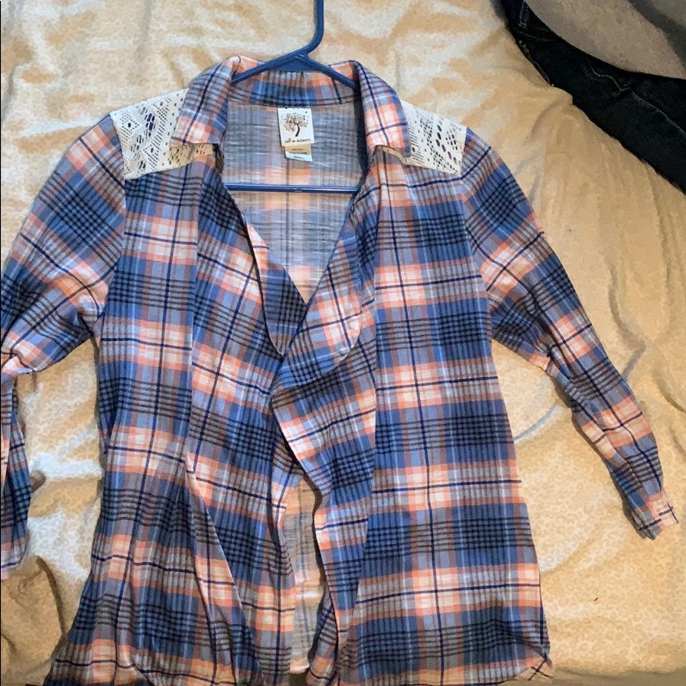Plaid Shirt Jacket